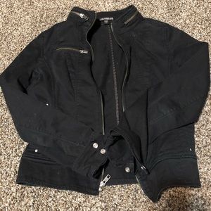 Size small express black jacket
